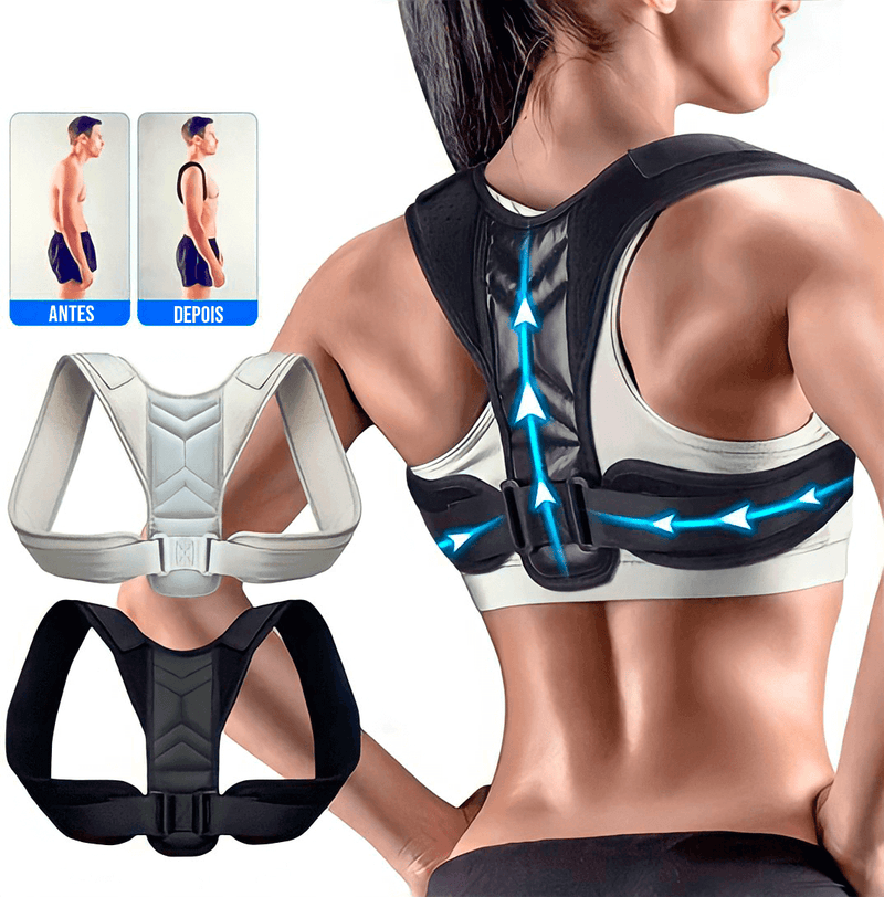 Corretor Postural Magnético Ajustável - Mudei casa Ofertas