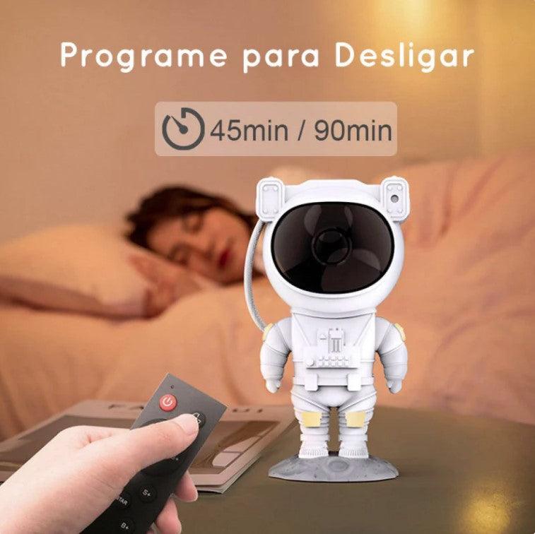 Projetor Astronauta Galaxy - Mudei casa Ofertas