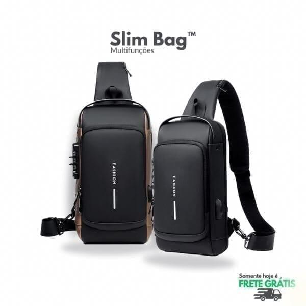 Mochila Anti-Furto com Senha USB Slim Bag - Mudei casa Ofertas