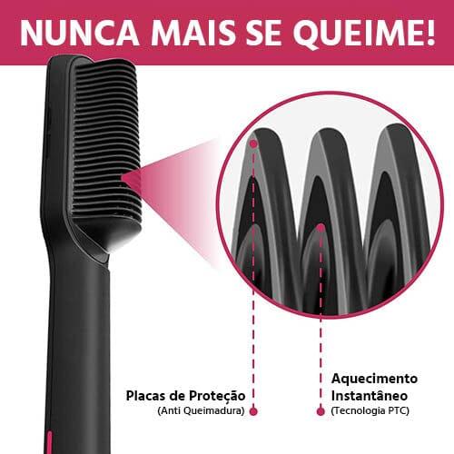 Escova Alisadora de Cabelos MultiGlam Bivolt 5 em 1 - Mudei casa Ofertas