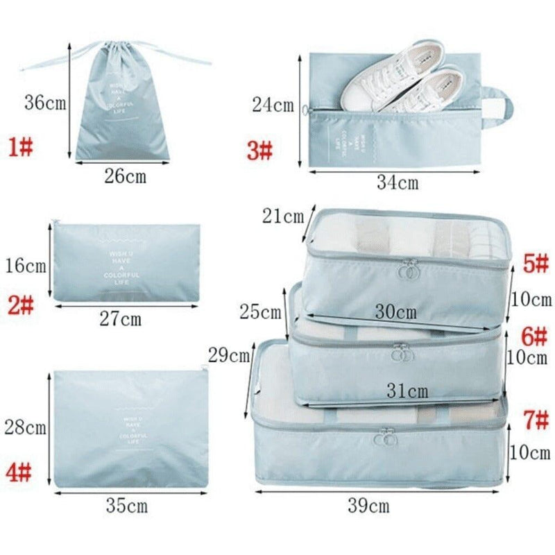 Bolsas Organizadoras Para Mala de Viagem STORAGE BAG - Mudei casa Ofertas