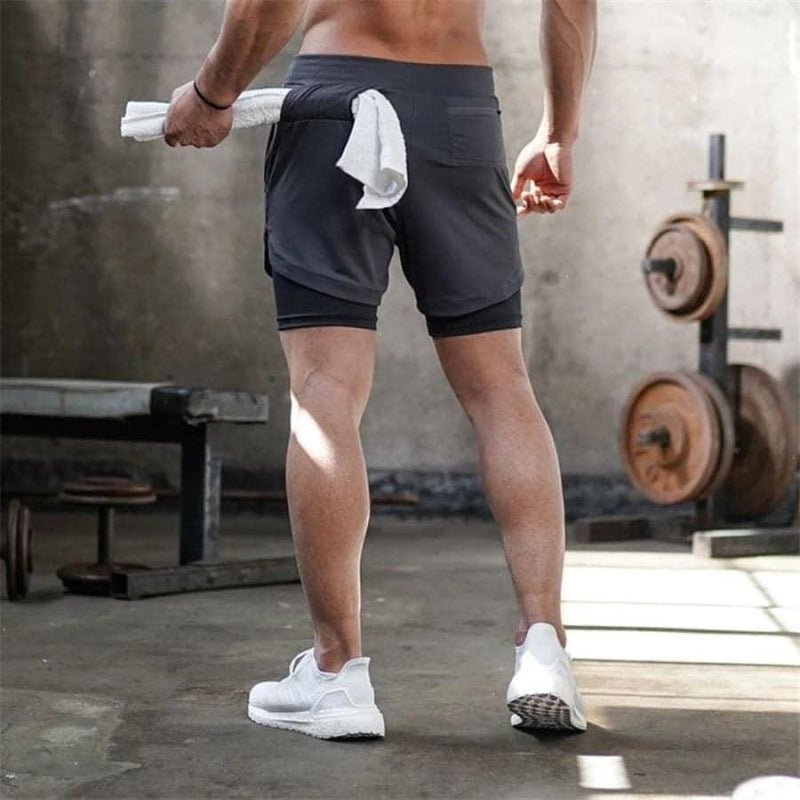 Shorts Para Treino 2 em 1 Esporte Air Effect - Mudei casa Ofertas