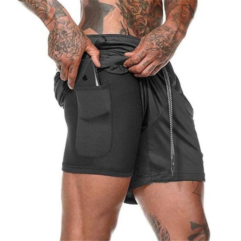 Shorts Para Treino 2 em 1 Esporte Air Effect - Mudei casa Ofertas