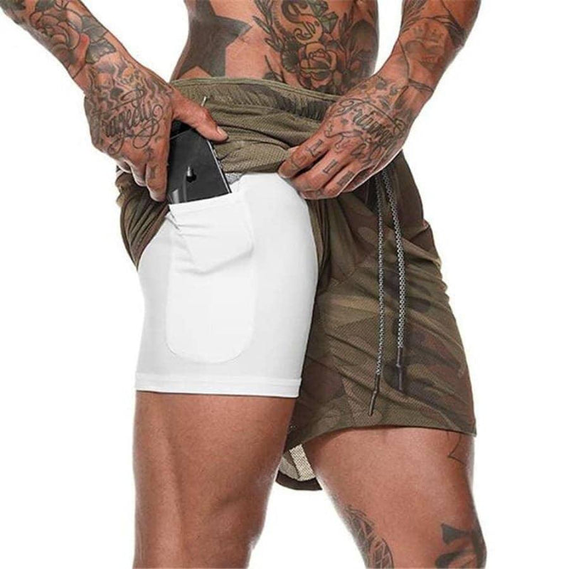 Shorts Para Treino 2 em 1 Esporte Air Effect - Mudei casa Ofertas