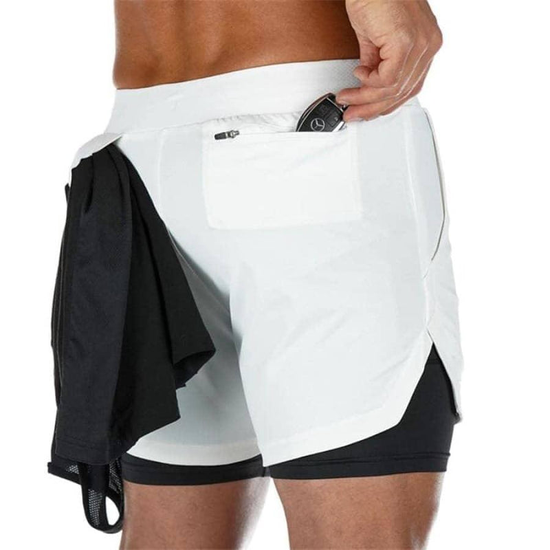 Shorts Para Treino 2 em 1 Esporte Air Effect - Mudei casa Ofertas