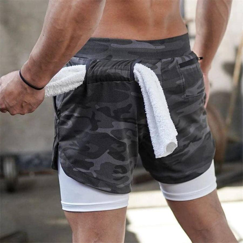 Shorts Para Treino 2 em 1 Esporte Air Effect - Mudei casa Ofertas