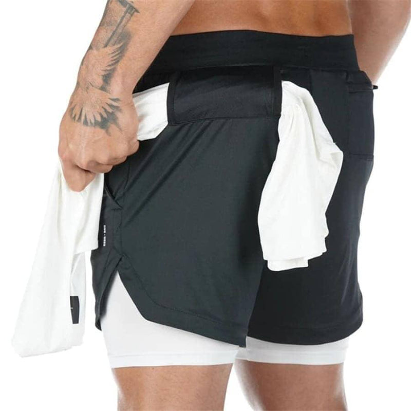 Shorts Para Treino 2 em 1 Esporte Air Effect - Mudei casa Ofertas